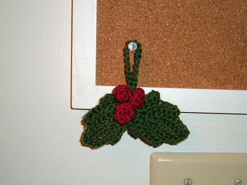 Cute crocheted ornaments!
